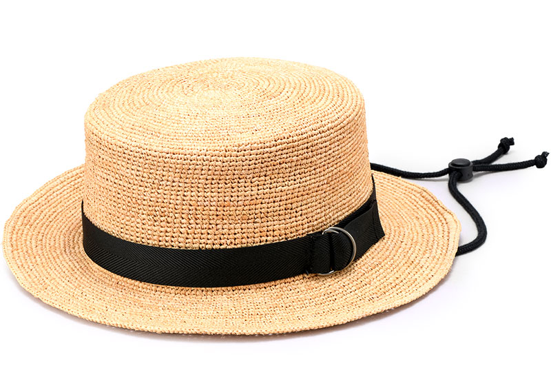 お父っさんの日付け 田中キャップ売店 Abel アベル ラフィア カンカン帽子 58cm メンズ ユニセックス Uk H099 Hiksudan Com