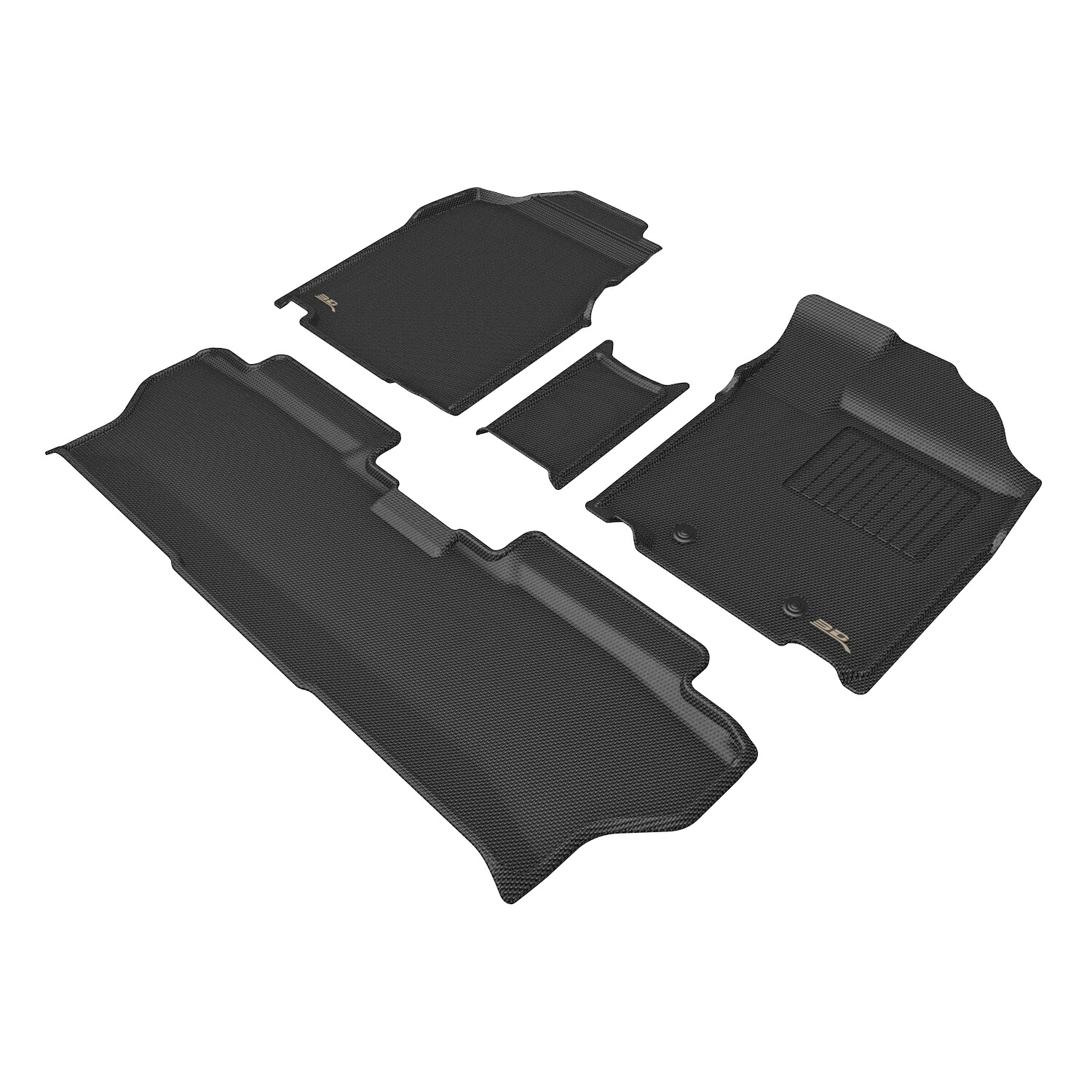 トヨタ ルーミー KC フロアマット KAGU LITE BLACK フルセット 専用 2024-2026 立体構造 防水 無臭 保護 取付簡単 車用 カーマット フロント リア セット for TOYOTA ROOMY KC（M910A）