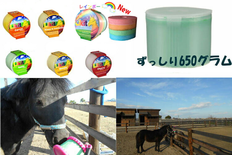 LIKIT(リキット)リフィル650グラム(詰替え用)馬、ロバ用おやつ
