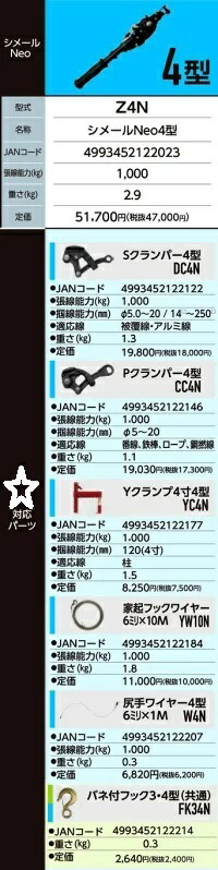 大見工業シ電子メールNeo ４型用部分品ですYクランプ４型YC４N代引っ張ること不可商いものです北海道・沖縄・離島は別途貨物輸送かかります