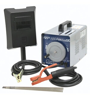 法人様限定商品 育良精機 冷却ファン付 交流アーク溶接機 AC100V/200V兼用 アークファン ISK-H120WSF 代引き不可商品です 北海道・沖縄・離島は 別途送料かかります