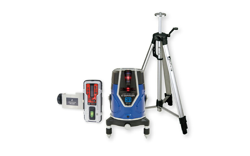 シンワ測定 レーザー・光学機器 レーザーロボ Neo　E　Sensor ３１　縦・横・大矩・地墨 受光器・三脚付 ７１５１３ 代引き不可商品です。 沖縄・離島は別途運賃 かかります。