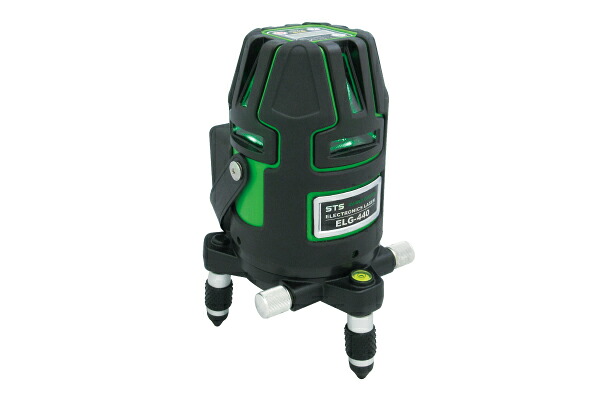 STS陰電子整準式フルライングリーンレーザー墨出器ELG-440受光器別売りです代引っ張ること不可商いものです北海道・沖縄・離島は別途貨物輸送かかります