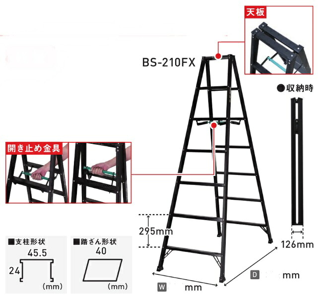 法人様押さえるですアルインコ専用脚立BS-150FX掛けはしごにはなりません代引っ張ること不可商いものです。沖縄・離島は別途交通費かかります。