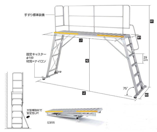 法人様限定です長谷川工業折りたたみ大型作業台アルバーZDT-170代引き不可商品です。北海道・沖縄・離島は別途運賃かかります。｜3休TOOL店