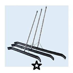 法人様限定八ツ矢工業特大水切 120cm#26500４本セット北海道・沖縄・離島・一部地域は別途送料かかります【代引き不可商品】