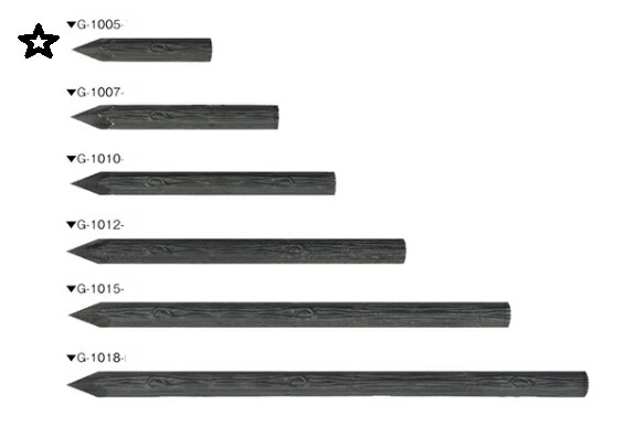 大研化成製作脂製杭100φ擬木杭 穴ありうす暗い赤銅色G-1005-A（穴あり）約100粍ｘ500粍（差しわたしｘ長さ）穴径 約15粍１荷拵え（8本）必要経費です代引不可商いものです北海道、沖縄、離島、構成要素一画は別途貨物輸送かかります