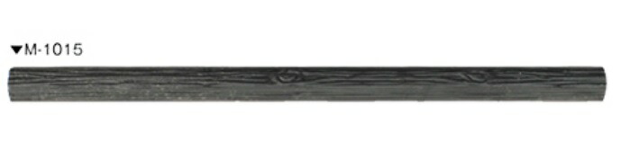 大研化成製作脂製杭100φ擬木丸太 まっ黒い赤銅色M-1015約100粍ｘ1500粍（差しわたしｘ長さ）１荷作り（2本）必要経費です代引不可商いものです北海道、沖縄、離島、構成要素地区は別途貨物輸送かかります エクステリア・ガーデンファニチャー-その他-花・ガーデン・DIY