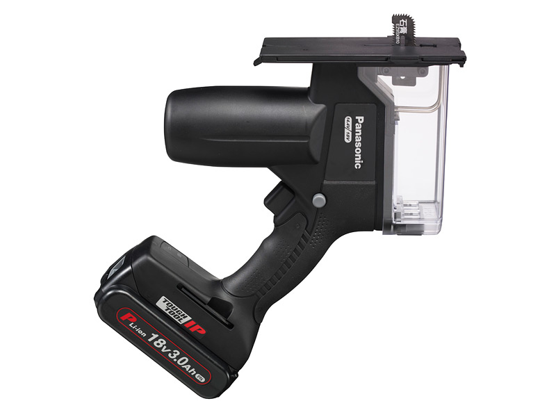 パナソニック 充電角穴カッター 18V　3.0Ah　55分充電 電池パックセット品 Dual（デュアル） EZ45A3PN2G-B（黒） 代引き不可商品です。 北海道・沖縄・離島は 別途送料かかります