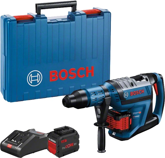 BOSCH ボッシュコードレスハンマードリルセットGBH 18V-45C破つり兼用・SDS-maxシャンク代引っ張ること不可商いものです。独居室（2個）・申し受ける器・容れもの付北海道・沖縄・離島は別途交通費かかります。