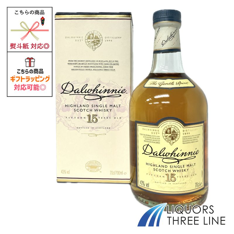 楽天市場】ダルウィニー 15年 700ml スコットランド【シングルモルト