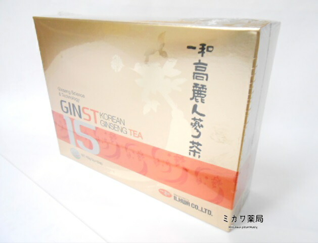 ジンスト15高麗人参茶3g×50包×3個送料無料 世界的に有名な