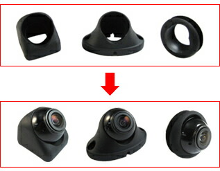 楽天市場 Tp Cam6c ユニバーサルミニボールカメラ フロントカメラ サイドカメラ リヤカメラ兼用 輸入車オーディオ専門店 Tripod