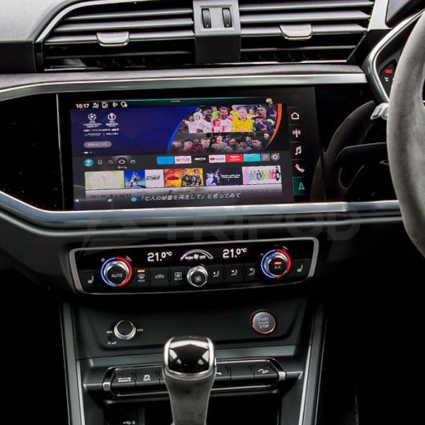 CTM03 アウディ CarPlay搭載車用HDMI入力アダプター ワイヤレス CarPlay / AndroidAuto対応！ Fire TV StickなどのHDMI接続対応機器 を簡単に接続可能です。 有線カープレイ搭載車に対応