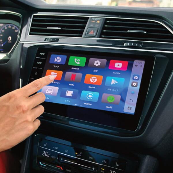 楽天市場】UROID MAX フォルクスワーゲン純正Apple CarPlay搭載車両で