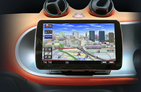 楽天市場】SM-02MBK-CAN 2015y~ SMART / スマート7インチ2DIN