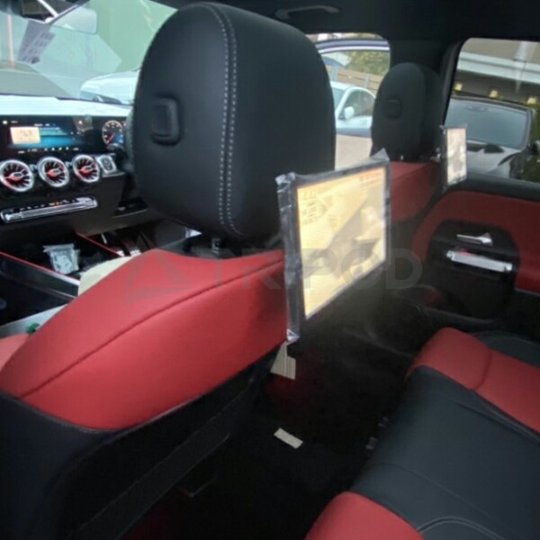 CO-RST05 BENZ GLA/GLBクラス専用リアモニター取付KIT 背面レール付モニター専用