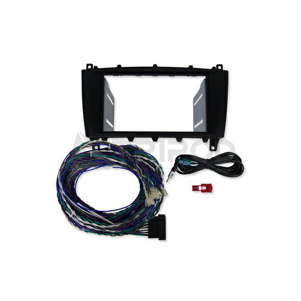 AVC209BKL ベンツCLKクラス(W209）後期ロングハーネス2DIN取付KIT｜輸入車オーディオ専門店 TRIPOD