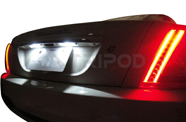 2004ｙ-12ｙ クアトロポルテ専用 LEDナンバー灯＆キャンセラセット