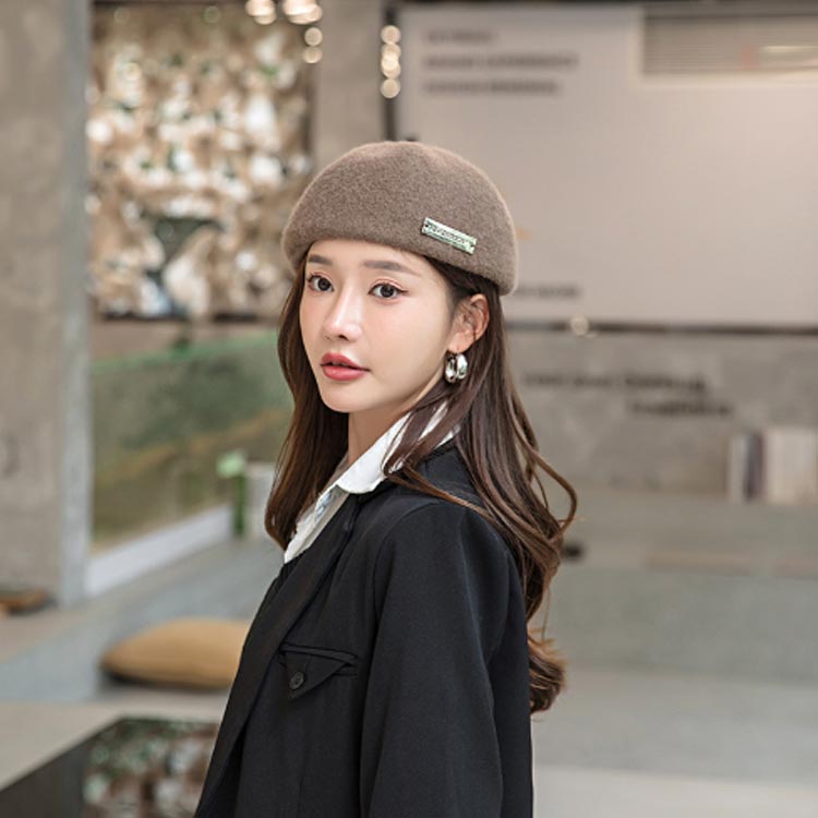 ☆大人気☆韓国デザイン ベレー帽 ハンチング キャスケット 美シルエット