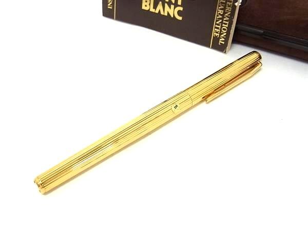 楽天市場】MONTBLANC モンブラン 万年筆 ノブレス ゴールド