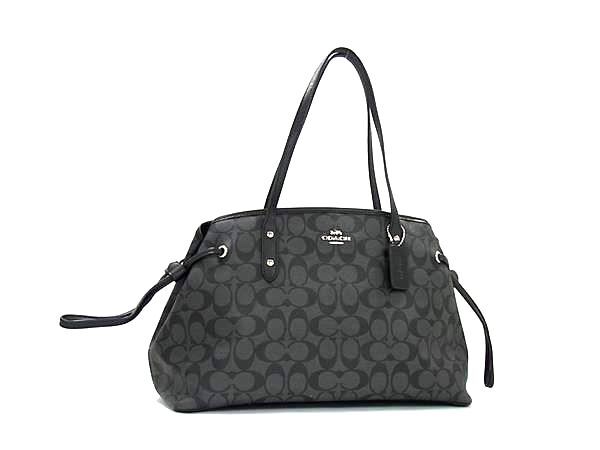 2508-199｜美品｜コーチ シグネチャー トートバッグ ブラック 楽天市場】【バッグ】COACH コーチ シグネチャー キャリーオール