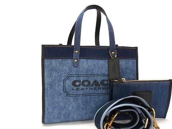 楽天市場】【未使用品】【バッグ】COACH コーチ デニム ミニ
