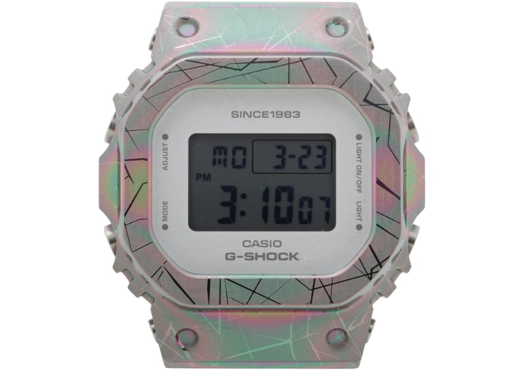 CASIO カシオ 腕時計 G-SHOCK GM-S5640GEM-7JR レインボー スケルトン系 樹脂／ステンレススチール レディース G-SHOCK 40th Anniversary Adventurer’s Stone Series リミテッドモデル デジタル 新品未使用展示品【本物保証】【中古】