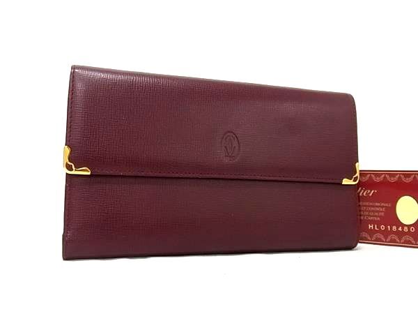 【超美品】Cartierカルティエ　マストライン　3つ折り財布 楽天市場】【財布】Cartier カルティエ マストライン 3つ折り財布 LES