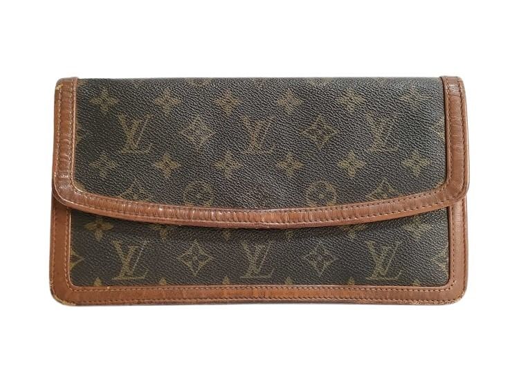LOUIS VUITTON ルイヴィトン クラッチバッグ ポシェットダムPM M51812 ブラウン モノグラム・キャンバス ユニセックス【本物保証】【中古】 8,729円
