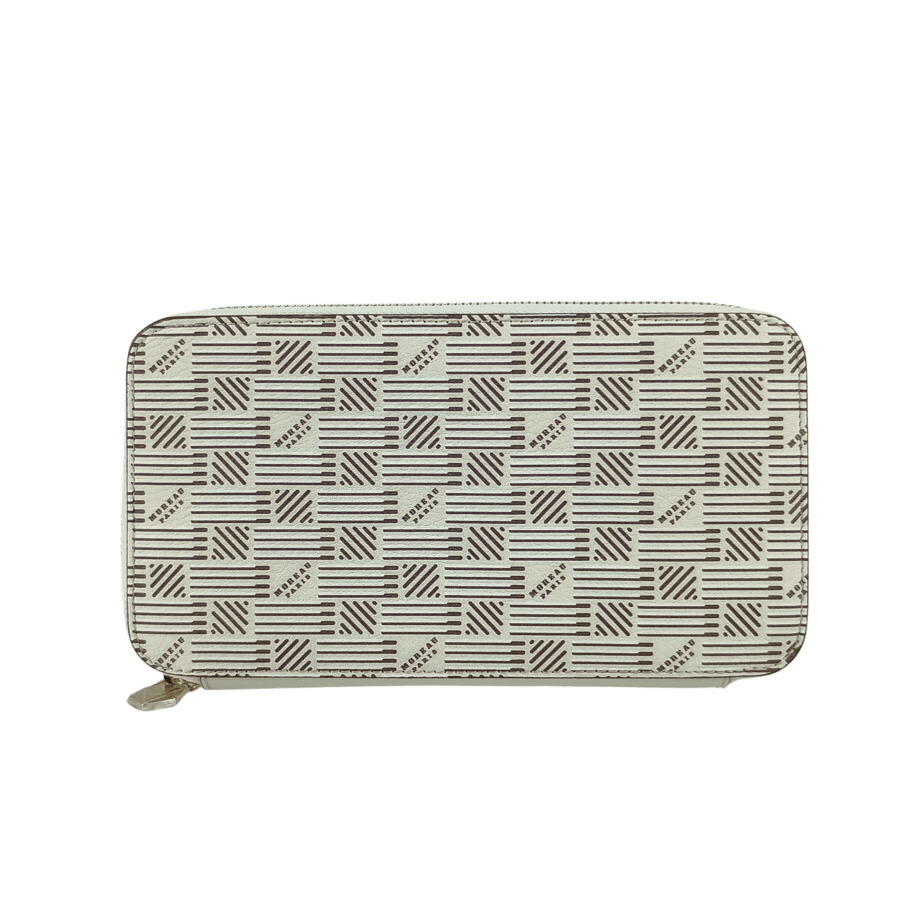 【未使用保管品】MOREAU PARIS モローパリ ラウンドファスナー長財布 未使用品 MOREAU PARIS モローパリ長財布 - メルカリ