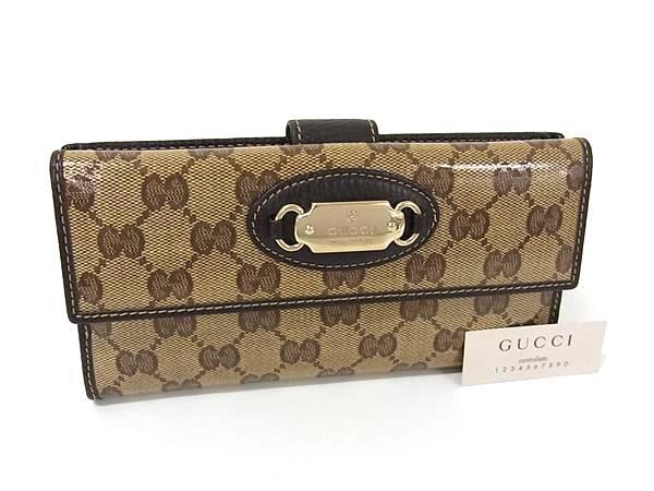 楽天市場】【未使用品】【財布】GUCCI グッチ GGスプリーム リボン