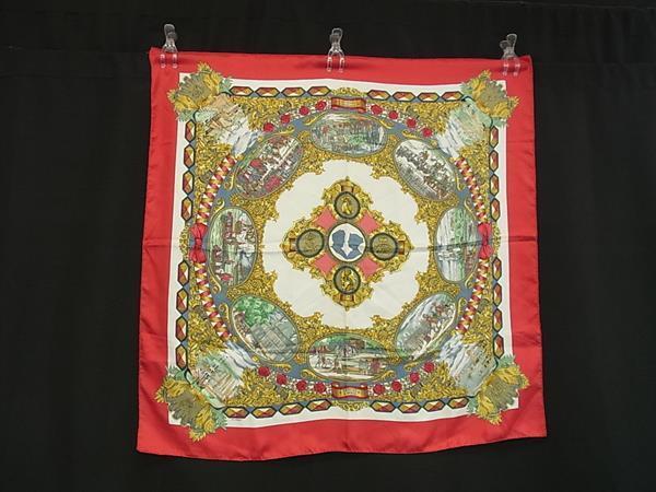 楽天市場】【未使用品】HERMES エルメス スカーフ カレ 90 シルク100