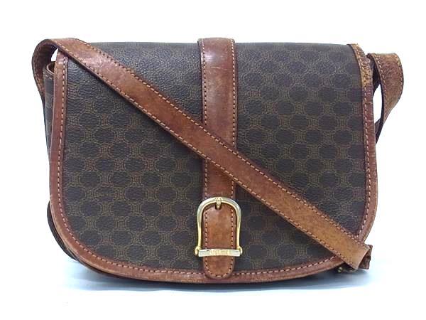 楽天市場】【バッグ】CELINE セリーヌ マカダム柄 ショルダーバッグ