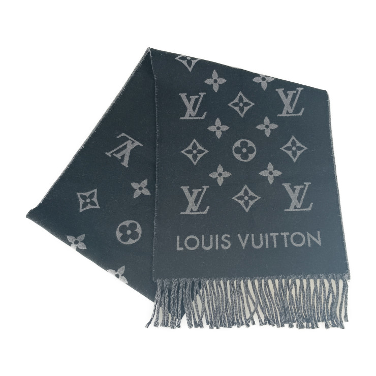 楽天市場】LOUIS VUITTON ルイヴィトン M77950 モノグラム マフラー