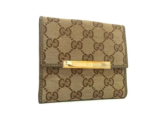 楽天市場】グッチ GUCCI 二つ折り財布 GGキャンバス キャンバス