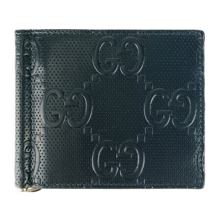 GUCCI グッチ マネークリップ シマ GG ブラック 黒  財布 札入れ 有名なブランド 楽天市場】グッチ シマ（マネークリップ｜財布