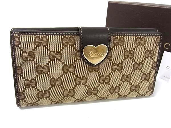 楽天市場】【財布】GUCCI グッチ GGキャンバス ラブリーライン ハート