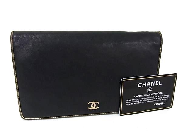 楽天市場】【財布】CHANEL シャネル セブルガ ココマーク 2つ折長財布