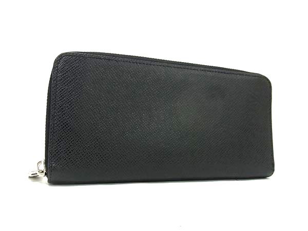 LOUIS VUITTON ルイヴィトン 財布 ジッピーウォレット ヴェルティカル M30503 ノワール(ブラック系) タイガ メンズ ラウンドファスナー 二つ折り 長財布 シルバー金具 美品【本物保証】【中古】｜3R boutique