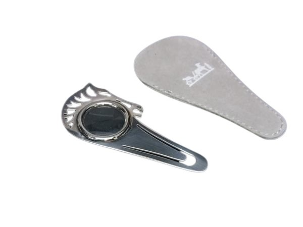 エルメス シュバル ブックマーク　ルーペ付　マネークリップ HERMÈS エルメス シュバル ブックマーク ルーペ付 マネークリップ HERMÈS