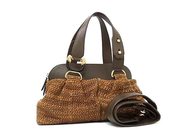 楽天市場】【バッグ】BVLGARI ブルガリ レオーニ 2WAY トートバッグ