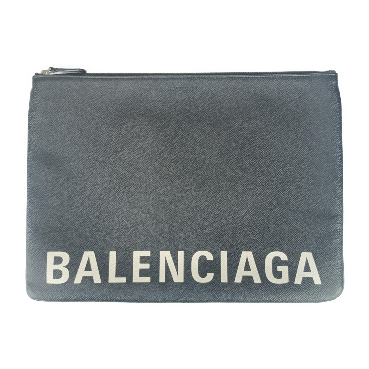BALENCIAGA クラッチバッグ・グレー バレンシアガ BALENCIAGA 【BALENCIAGA(バレンシアガ