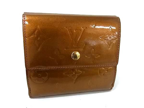 1円★正規美品【ルイヴィトン】小銭入れ有財布　ヴェルニ　ポルトモネビエヴィエノワ　ペルル　アイボリー　レディース　コ772 ルイヴィトンポルト モネ ビエ ヴィエノワ 14125 ベージュ系