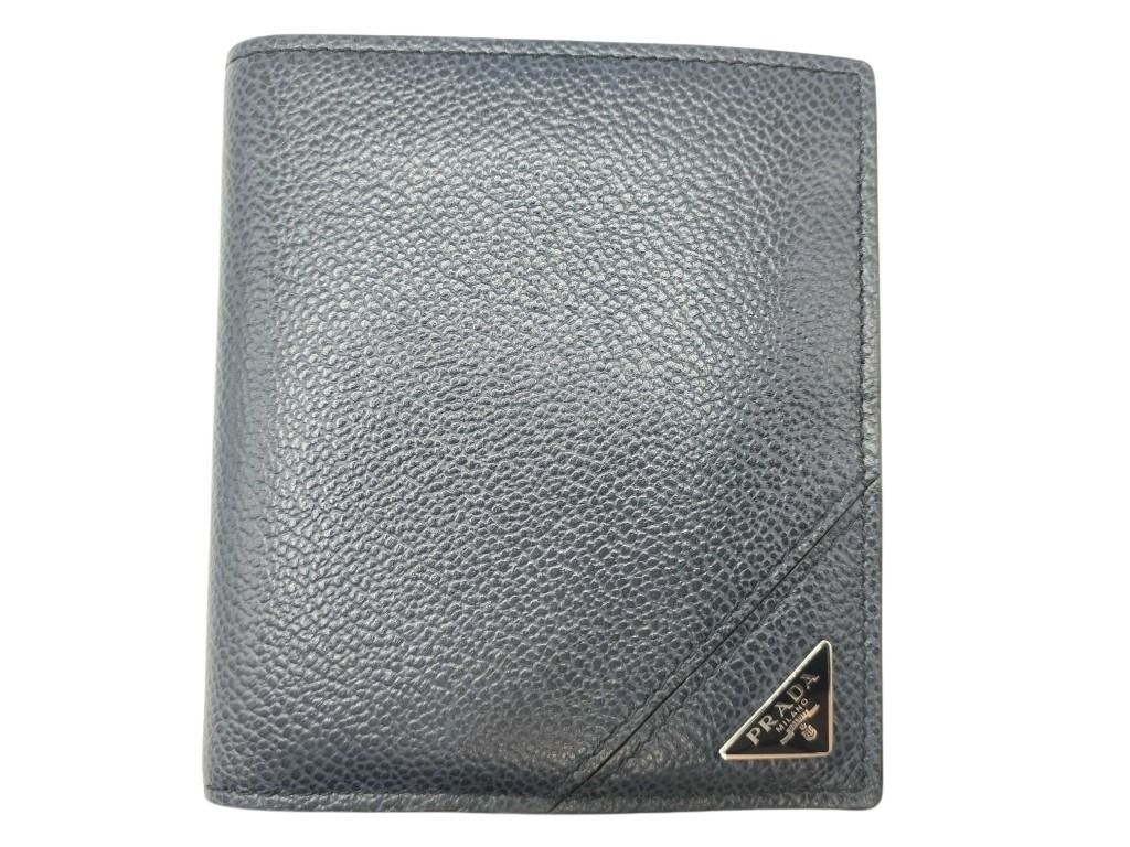 楽天市場】未使用 プラダ 財布 ブラック 柄 ヤシの木 総柄 メンズ 二