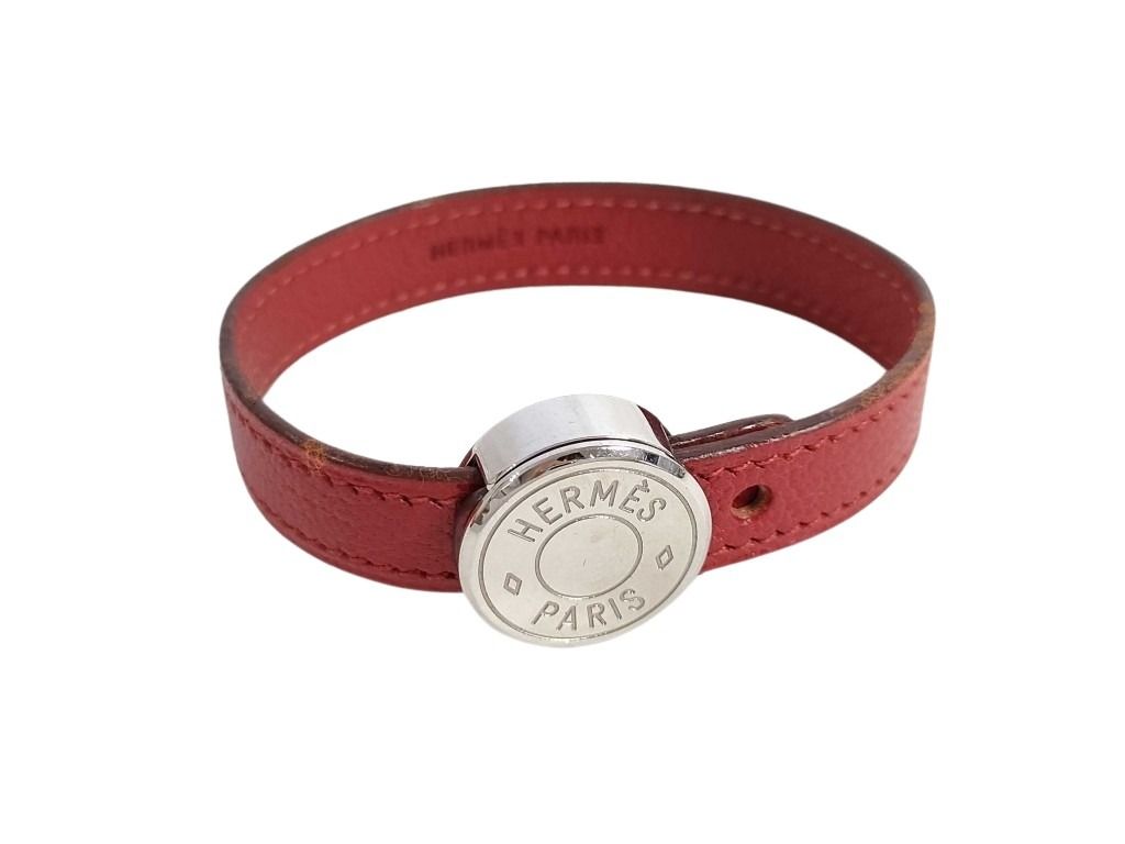 楽天市場】エルメス HERMES ブレスレット セリエボタン キッドシルク