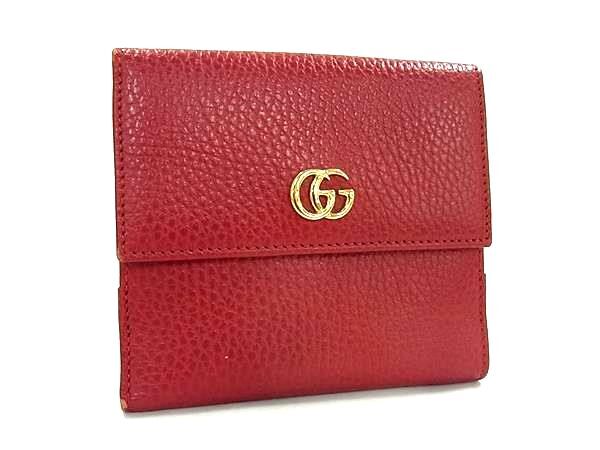 楽天市場】【未使用品】【財布】GUCCI グッチ GGマーモント ボウ