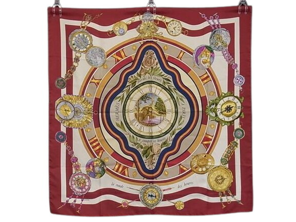 楽天市場】【美品】HERMES エルメス カレ90 大判スカーフ