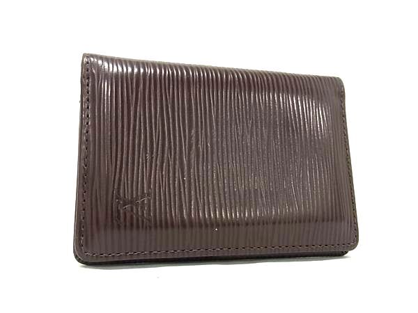 LOUIS VUITTON ルイヴィトン カードケース オーガナイザー ドゥ ポッシュ M6358D モカ(ブラウン系) エピ ユニセックス【本物保証】【中古】