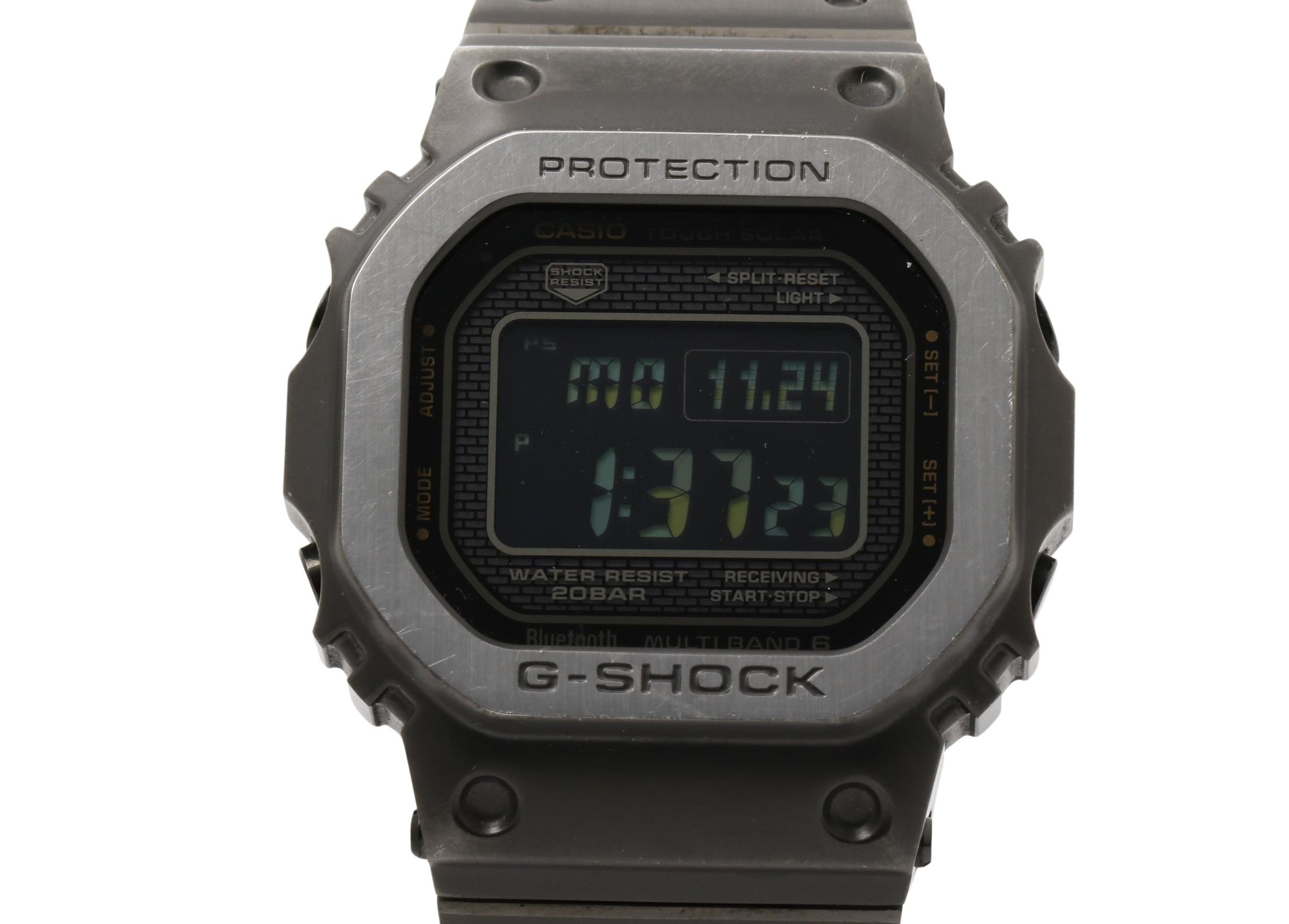CASIO カシオ 時計 GSHOCK FULL METAL 5000 SERIES GMWB5000MB1JF ブラック ステンレススチール メンズ デジタル【本物保証】【中古】